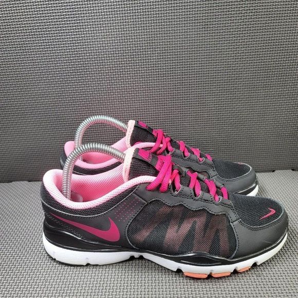 Nike Shoes - Womens Sz 7.5 Black Nike Flex Trainer 2 Running Sh
